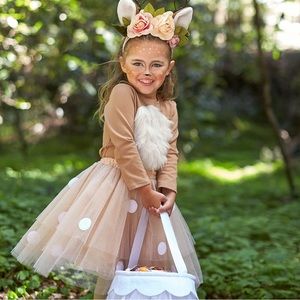 Pottery Barn Kids Woodland Deer Tutu Halloween Costume - 3T